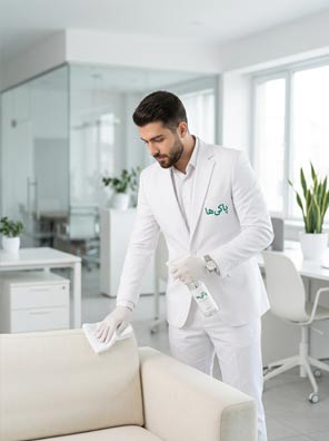 مبل شویی شرکت ها - شستن مبل شرکت ها